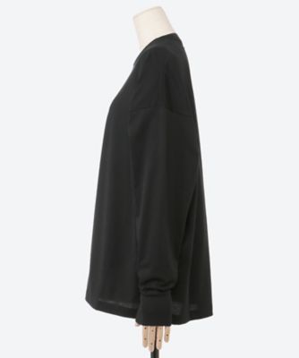 コットンクルーネックロングスリーブ