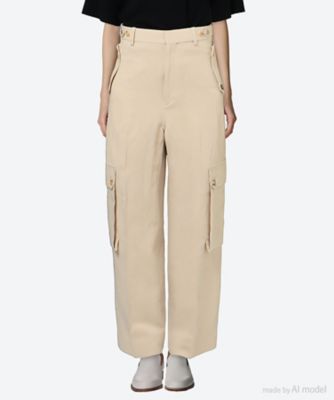 ＜BLAMINK (Women)＞コットンリネンカーゴパンツ　７９１４―２９９―０４２１