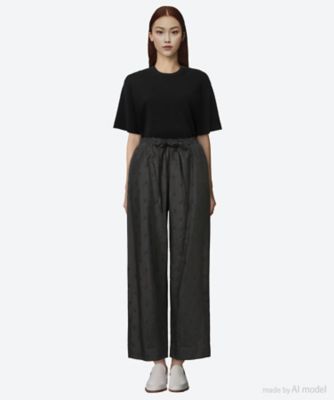 フラワージャカードドローストパンツ 7914―230―0426