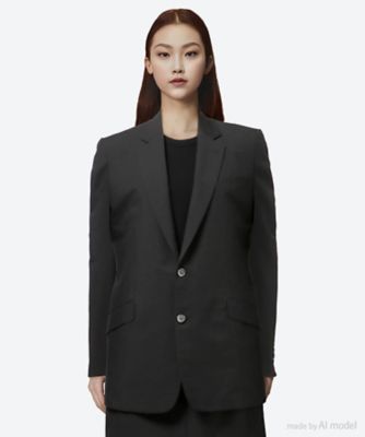 ＜BLAMINK (Women)＞コットンウールテーラードジャケット　７９２２―２３０―０１３１