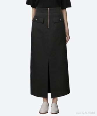 ＜BLAMINK (Women)＞コットンウールフロントポケットスカート　７９２４―２３０―０４３０