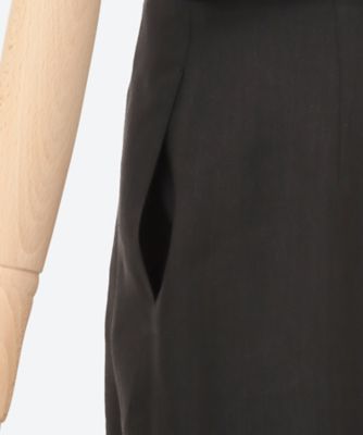 レーヨンリネンシルクノースリーブドレス　７９２６―２３０―０４１６