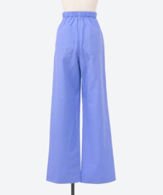 コットンギャザーストレートパンツ　７９１４―２３０―０４１９