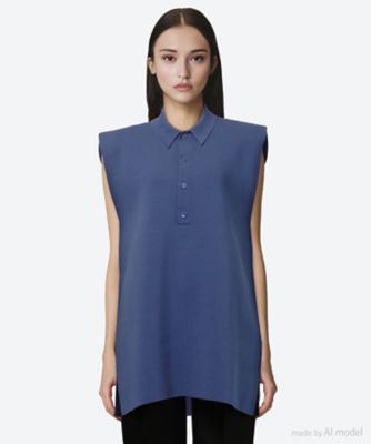 ＜BLAMINK (Women)＞コットン１４Ｇレギュラーノースリーブ　７９１８―２３０―０１１３