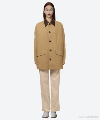 コットンレザーカラージャケット 7925－2－300437