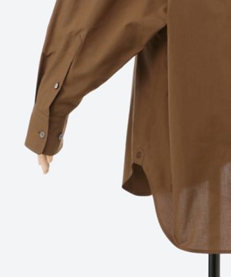 コットンレギュラーカラーシャツ 7911－2－300174