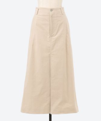 コーデュロイストレッチバックポケットスカート 7924－2