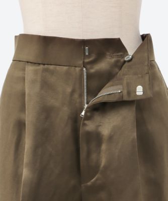 新品未使用 BLAMINK ブラミンク バックギャザー ストレートパンツ 34 リネンシルクバックギャザーストレートパンツ｜大丸松坂屋