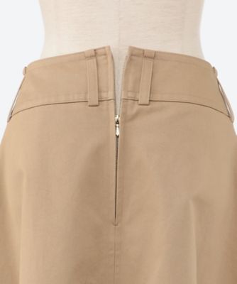 【美品】未使用品　BLAMINK 今季SS プリーツスカート36 コットンボックスプリーツスカート 7924－299－0450