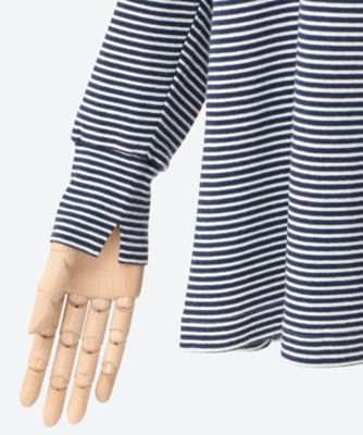 BLAMINK コットンマルチボーダーロングスリーブ BLAMINK(ブラミンク)のコットンマルチボーダーロングスリーブ