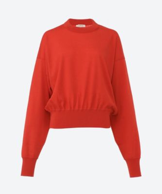 Blamink ブラミンク　ウール　カシミヤ　ニット36 オレンジ Blamink ブラミンク ウール カシミヤ ニット36 オレンジ