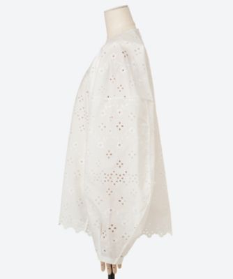 ブラウス BK R CO EMB VLM／SLV 7921－2