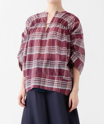 ＜Christian Wijnants (Women)＞１９ＳＳ　ＴＡＮＳＵチェック（４２２１）