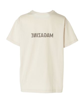 THIRD MAGAZINE サード マガジン magazine ロゴTシャツ THIRD MAGAZINE(サードマガジン)の【Marisol別注】MAGAZINE斜め