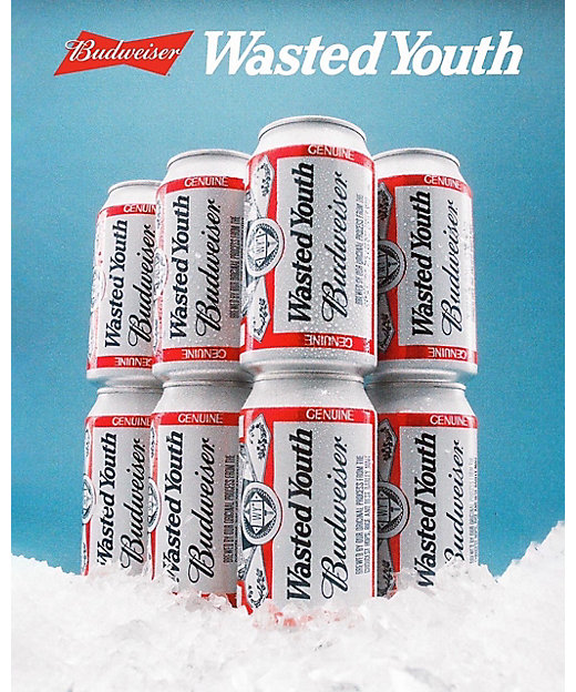 Wasted Youth Budweiser 缶バッジ アニメグッズ | discovermediaworks.com