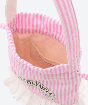 HOTEL OLYMPIA/ホテルオランピア】 Pink Luggage Tag Bag ピンク ...