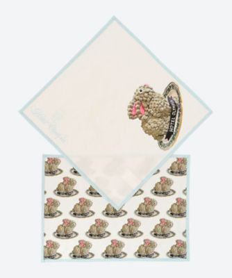 Ｕｓａｇｉ　ｃａｋｅ　Ｐｌａｃｅｍａｔ　＆　ｎａｐｋｉｎ　ｓｅｔ