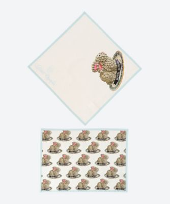 ＜Hotel Olympia＞Ｕｓａｇｉ　ｃａｋｅ　Ｐｌａｃｅｍａｔ　＆　ｎａｐｋｉｎ　ｓｅｔ