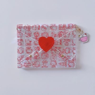 サンリオ - MICHU COQUETTE  PVCラブレターポーチ　ハローキティ MICHU COQUETTE PVCラブレターポーチ ハローキティ - メルカリ