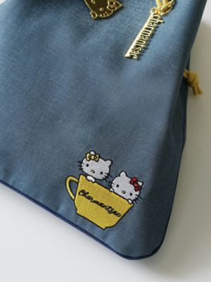 デニム巾着 HELLO KITTY | Charmant sac/シャルマント
