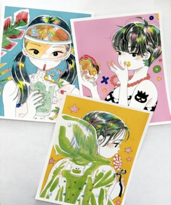 即売商品】mame ポストカード3枚セット | L'illustre Galerie LE