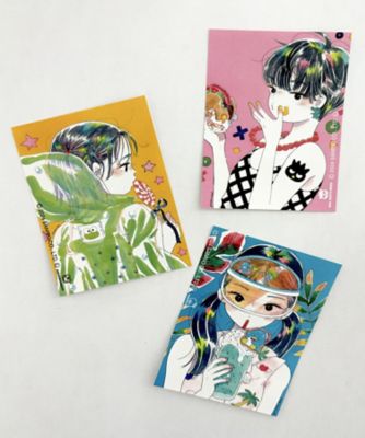即売商品】mame ミニステッカー3枚セット | L'illustre Galerie