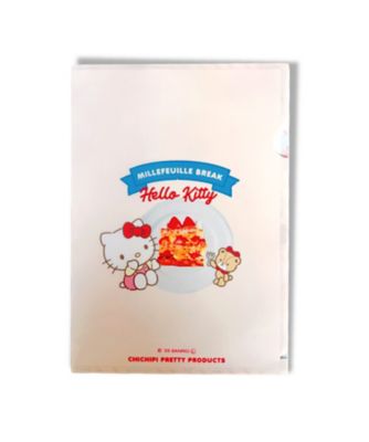 ＜CHICHIPI＞■【受注商品】１１月上旬以降お届け　クリアファイル　ハローキティ×ＣＨＩＣＨＩＰＩ