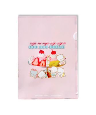 ＜CHICHIPI＞■【受注商品】１１月上旬以降お届け　クリアファイル　ニャニィニュニェニョン×ＣＨＩＣＨＩＰＩ