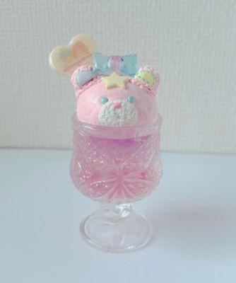 ＜NANDEMO＞■【受注商品】１２月上旬以降お届け　クリームソーダオブジェ　（リトルツインスターズ・ポフ）