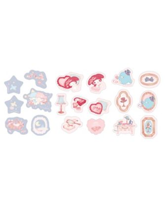 ＜okappalover (Women)＞ｆｌａｋｅ　ｓｅａｌ　ｓｅｔ（マイメロディ＆リトルツインスターズ）