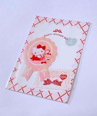 ＜okappalover (Women)＞Ｐａｒｔｙ　ｓｔｉｃｋｅｒ　ｓｅｔ（ハローキティ）