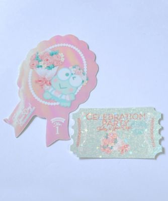 即売商品】Party sticker set（けろけろけろっぴ
