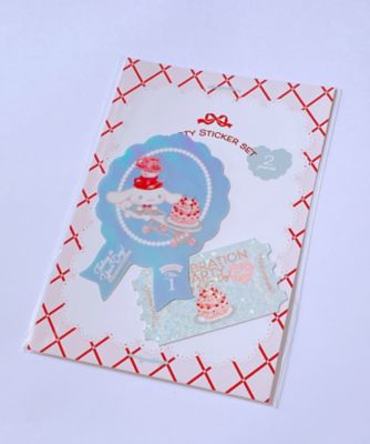 ＜okappalover (Women)＞Ｐａｒｔｙ　ｓｔｉｃｋｅｒ　ｓｅｔ（シナモロール）