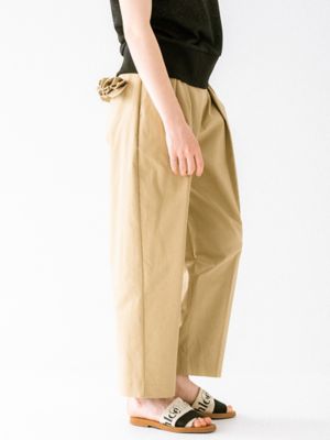 ご予約商品・9月下旬】ポケットフリルパンツ CHINO