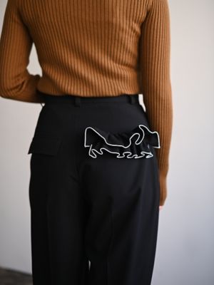 ご予約商品・9月下旬】ポケットフリルパンツ | TREFLE+1 (Women