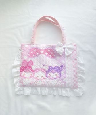 ＜pream (Women)＞【受注商品】１２月中旬以降お届け　キルティングトートバッグ
