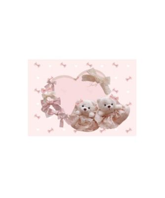 ＜ARomantic＞ふんわりリボンとベアメモ　ａａ２１