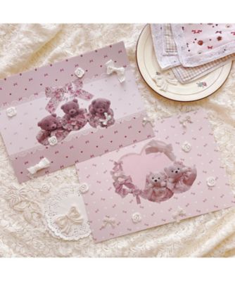 aromantic❣️アロマンティック まとめ売り メモ デザインペーパー なかよしくまさんデザインペーパー aa28 | ARomantic/ア