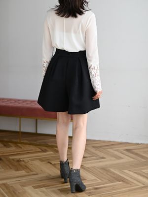 予約販売】タックショートパンツ【3月末日以降お届け】 | TREFLE+1