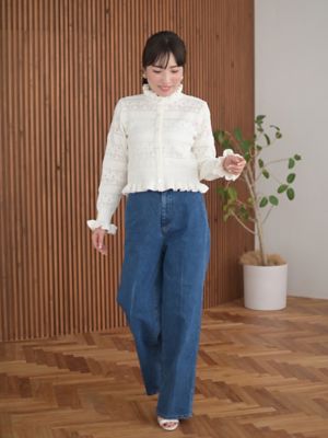 予約販売】ハートクロシェカーディガン【3月末日以降お届け