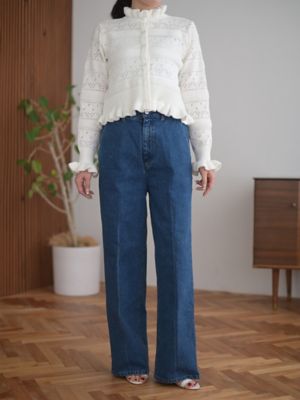 ＜TREFLE+1 (Women)＞【予約販売】ハートデニム【４月中旬以降お届け】