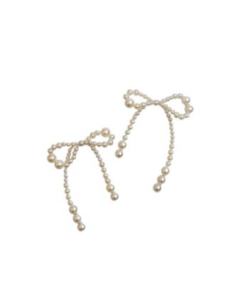 パール ワンストローク ピアス | ete bijoux (Women)/エテ ビジュー