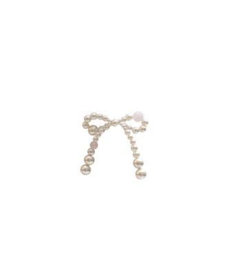Pearl Ribbon Ear Cuff Amelie（アメリ