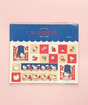 即売商品】NUMBERS Sticker Sheet | okappalover