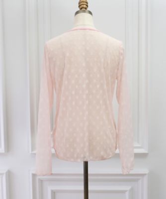 Fleur Sheer Tops EI04702 | UNMINOU/アンミヌ