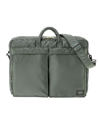 ＜PORTER＞ＴＡＮＫＥＲ　２ＷＡＹ　ＤＯＣＵＭＥＮＴ　ＢＡＧ　Ｗ　ｚｉｐ