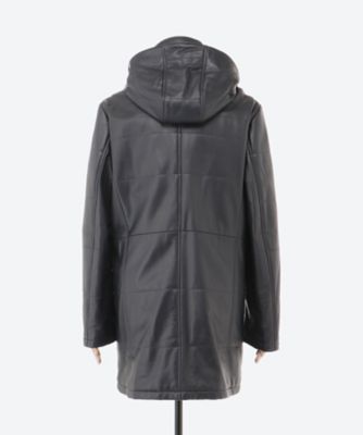 中綿入フード付ジャケットコート