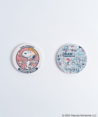 SNOOPY in GINZA 2025/スヌーピー in 銀座2025 限定商品 珪藻土コースター（２個セット）