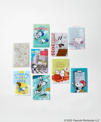 ＜SNOOPY in GINZA 2025＞Ａ５クリアファイル（Ａ４二つ折り）