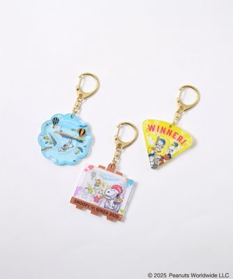 SNOOPY in GINZA 2025/スヌーピー in 銀座2025 限定商品 シャカシャカアクリルキーホルダー